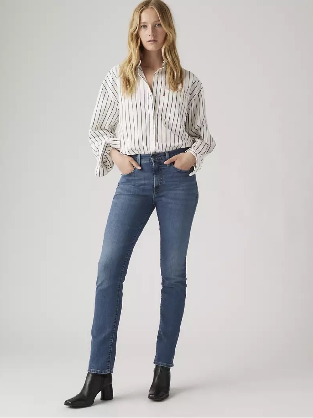 Levi’s ~ 724 HIGH RISE STRAIGHT WOMEN'S JEANS 27x32
